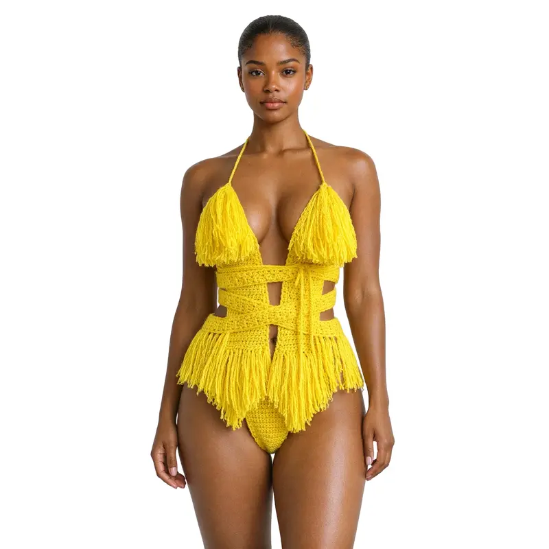 Themis Crochet Bikini Set - TikTok Shop