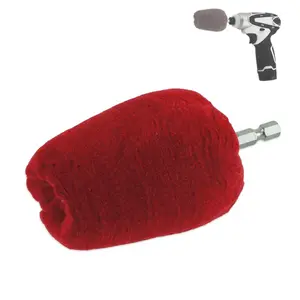 3" Pro Tapered Buffing Ball - Hex Shank - Turn Power Drill into High-Speed Polisher Buffer