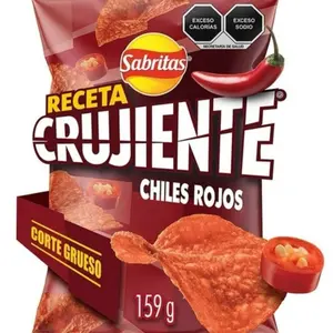 Sabritas Crujiente-Chiles Rojos (Large Bag)