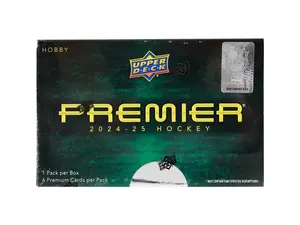 2024-25 Upper Deck Premier Hockey Hobby Trading Cards