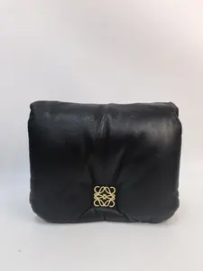 Pre-owned Loewe leather Crossbody Bags Puffer Goya Shoulder Bag [BF 12] YS1578