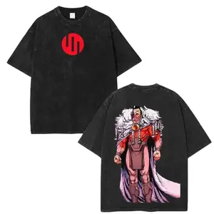 Invincible Grand Regent Thragg Graphic Tee: 100% Premium Washed Cotton Oversized T-Shirt | Y2K Vintage Anime Streetwear for Men & Women | Retro Harajuku Casual Crew Neck Short Sleeve Summer Fashion, Everyday Urban Street Outfits 2026