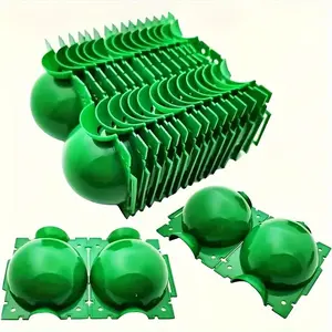 20pcs Tree Root Growing Box for High Pressure Plant Propagation, Rooting Ball Grafting Tools for Air Layering Pods, Grafting Ball Device for Plant Cutting Seedlings, Breathable Planting Container