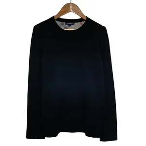 Pre-owned BURBERRY Cashmere Small Leather Goods Check Lining Blend Knit Sweater