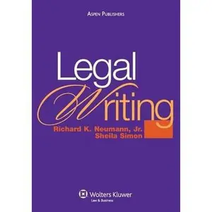 USED-Legal Writing by Richard K. Neumann Jr. (Paperback)