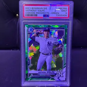 Anthony Volpe /125 PSA 2021 Bowman S/E Chrome Prospects Green Mint 9 73005406 Compact User-Friendly Versatile Device