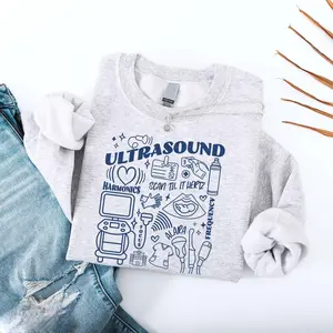 Sonographer Sweatshirt - Ultrasound Tech Crewneck, Sweater Gift, Sonographer Gift, Ultrasound Tech Gift