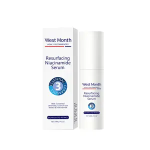 West&Month Nicotinamide Essence Emulsion, Nicotinamide Multi-Emulsion Hydrates, Moisturizes, Brightening, Silken And Tender Skin diamond cream facial Moisturizer Serum Moisturizer Serum Skincare Daily Mild Niacinamide Repair Comfort