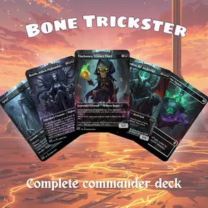 Bone Trickster Commander 100 Card Deck + Tokens | EDH Proxy