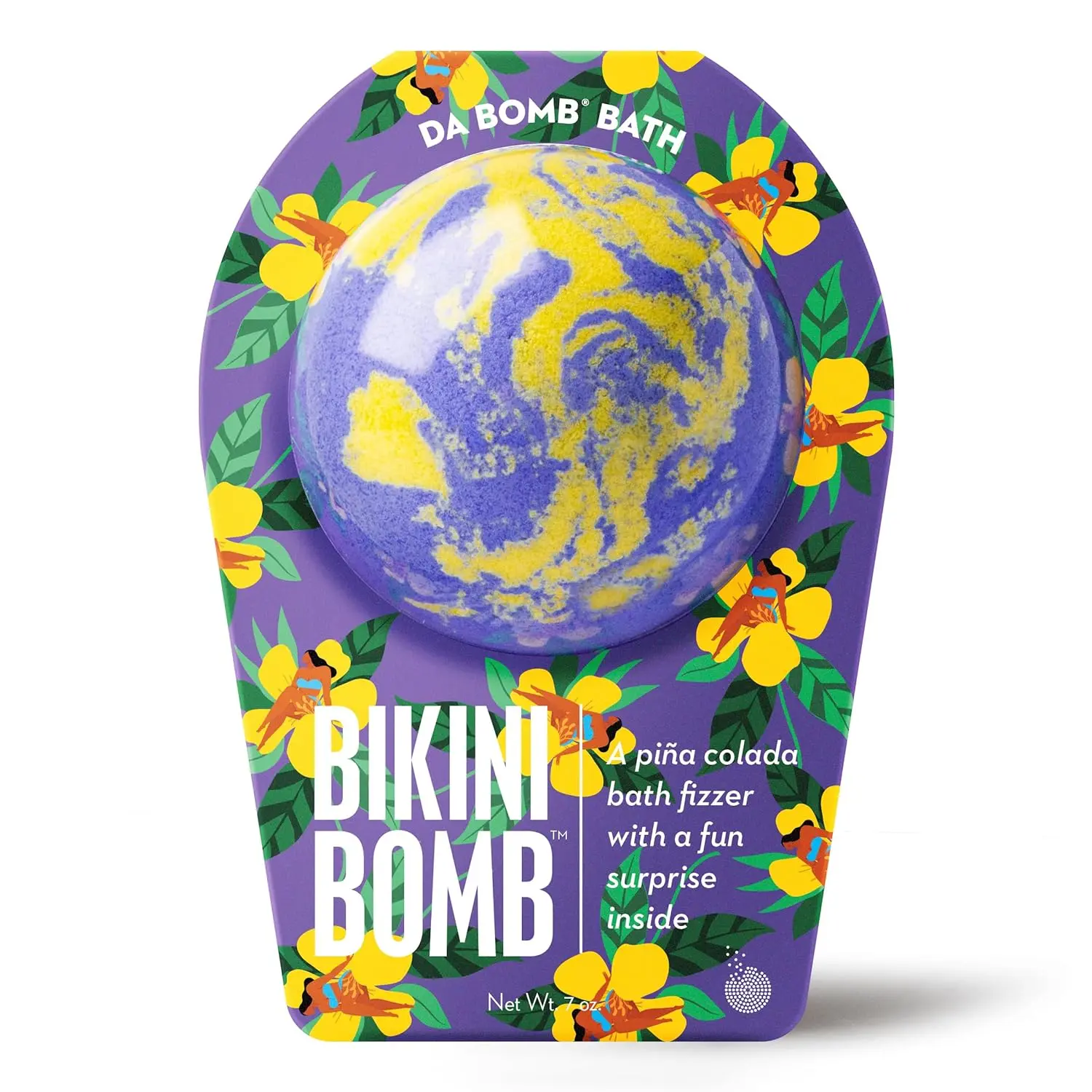 DA BOMB Bath Bikini Bath Bomb, 7oz