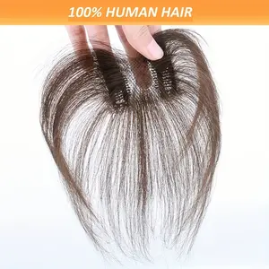 New Wholesale Arrivals Full Hand-Knitted Hairpiece, Real Human Topper for Women - Seamless Volume Boosting Piece with Fluffy White Coverage and Invisible Lightweight Design, Topper for Women, Hair Toppers for Women, Hair Extensions for Women, Clip In Hair