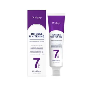 【Effective for One Use】LULUYOUTH Upgraded Probiotic Purple Light Toothpaste | Maintains Healthy Oral Microbiome | 7x Whitening Power, Visible Results | Fresh Breath for Up to 12 Hours | Fluoride-Free Natural Whitening — Designed for Sensitive Teeth