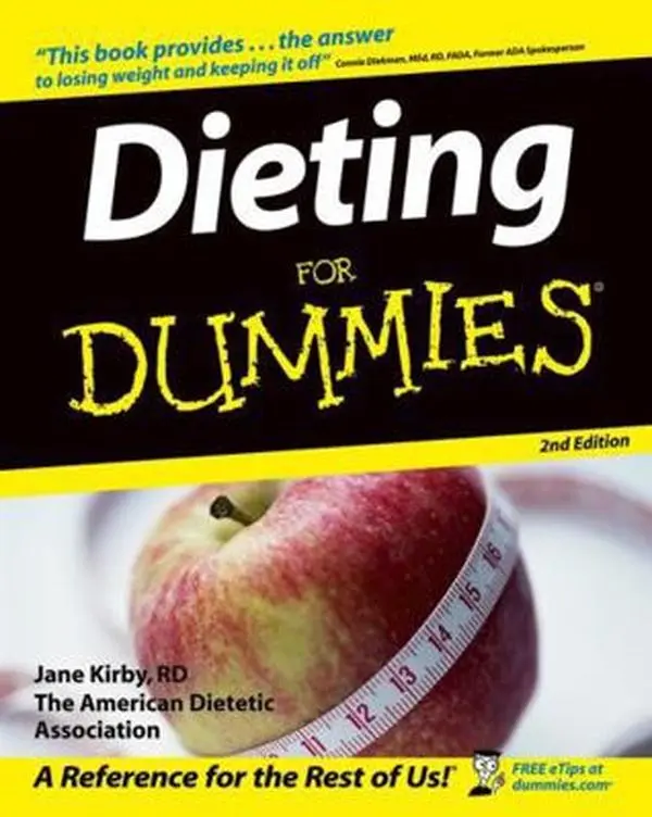USED Book - Dieting for Dummies by Kirby, Jane (Paperback) - english