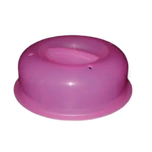 Microwave Plate Cover - Durable Tupperware Container for Reheating Easy Cleaning Ideal for Microwaves Transparent Design