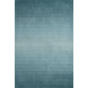 Padma Lakshmi Ombre Hand Loomed Gradient Wool Rug