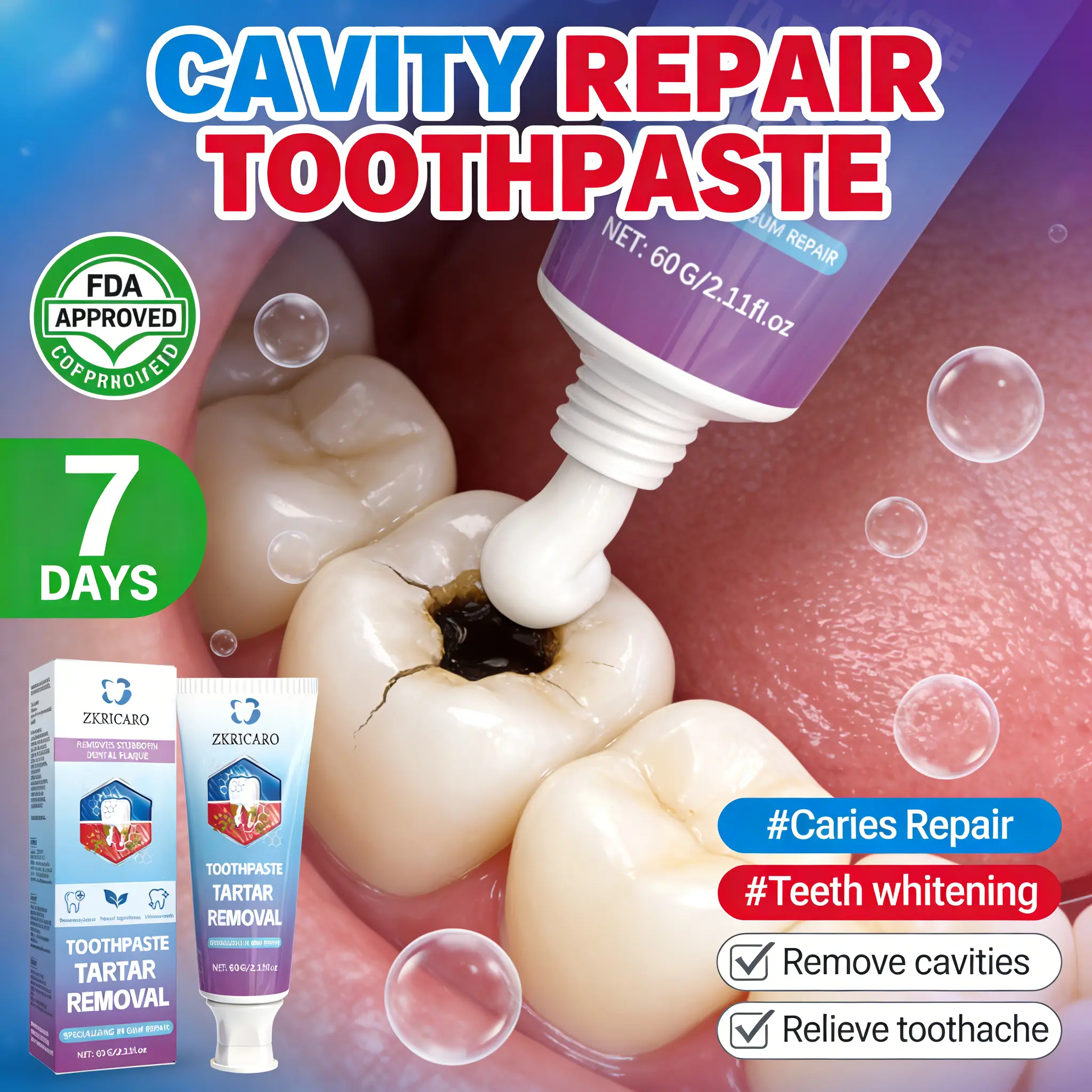Professional Strength Cavity Prevention Toothpaste, Advanced Enamel Support & Plaque Defense, Deep Clean Formula for Dental Health, Fresh Mint Breath, Family Pack. Oral Cleansing Coffee Gentle Menthol Mild Moisture Whitening Sensitive, Clean Breath Toothp