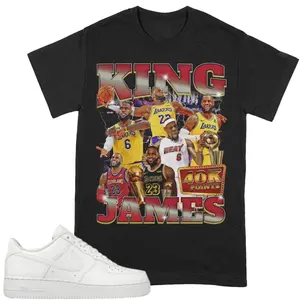 LeBron James Shirt, Los Angeles Basketball fan Vintage Style Graphic T-Shirt, Classic, High Quality, Sport, Great Gift For Friend, Street Style, Many Colors Size S To XL, Tiktok Shop Menswear Top