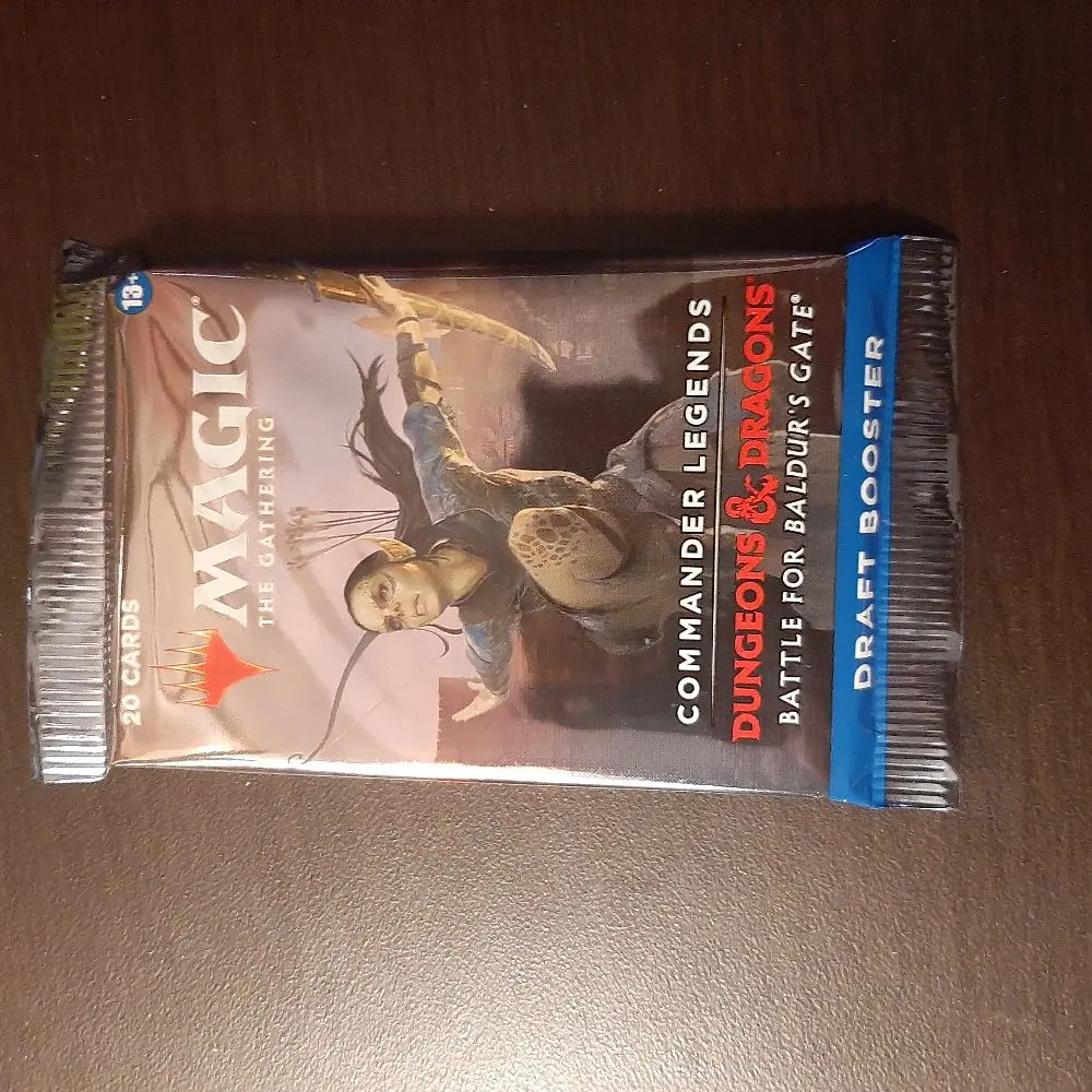 Magic The Gathering Dungeons and Dragons  Baldur's Gate Draft Booster Pack