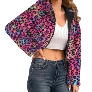 Sassy Leopard Cropped Jacket