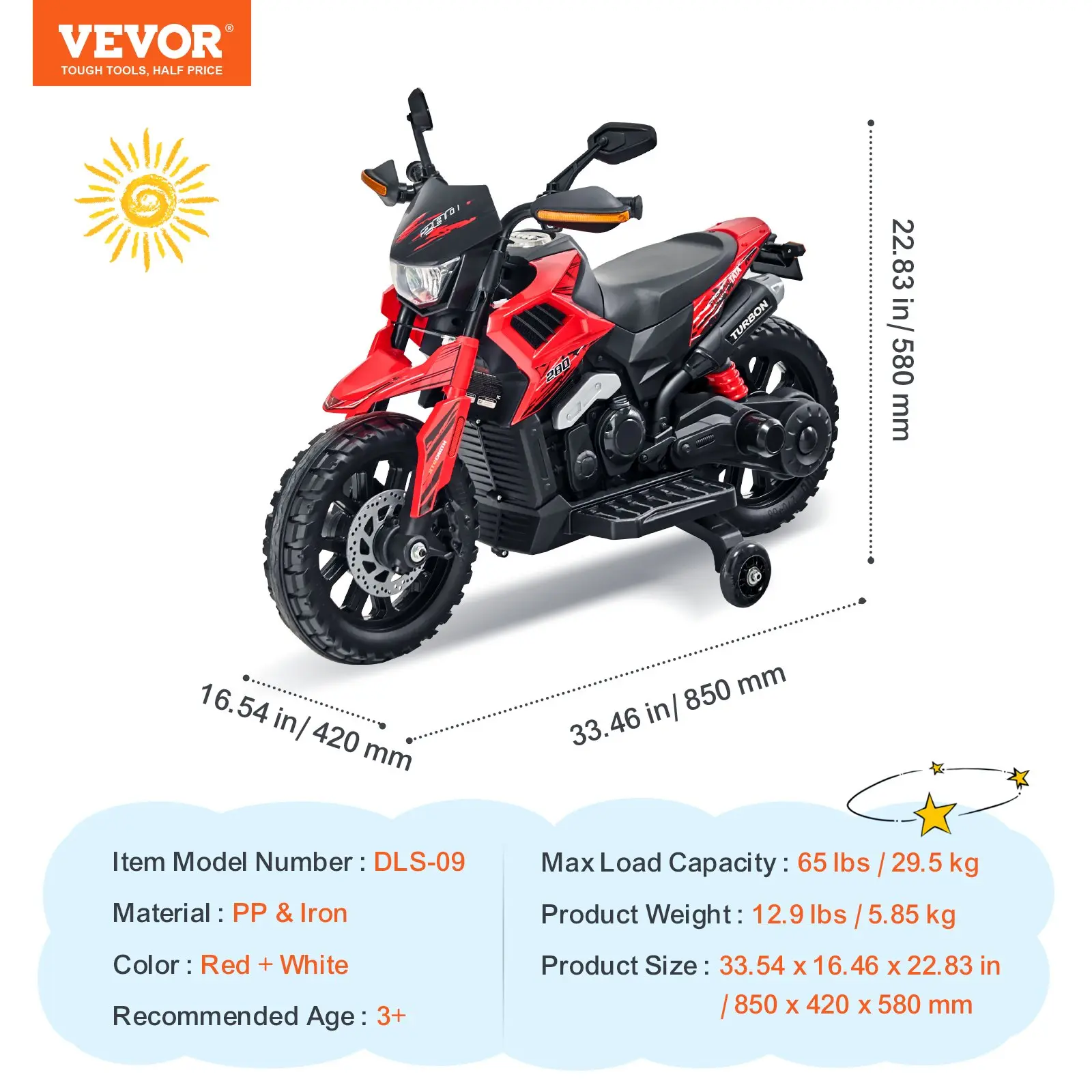Two-Wheeled Motorcycle