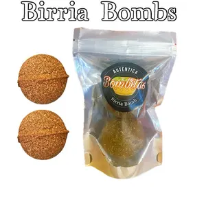 Birria by Bombitas Seasoning Spice Bomb Flavor Taco EZ Mix Instant Easy Mini Bombs 1-2lbs of Meat all-purpose seasoning Authentic Mexican bombz bomb balls spice bomb crockpot beef queso instant pot spice mix dry spice perfect spice bomb season real