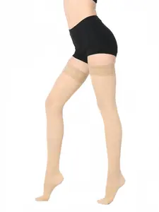 Over The Knee Compression Socks For Varicose Veins Anti-Slip Slim Leg Support