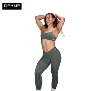 DFYNE Vision Seamless Leggings| Sculpting Compression High-Rise| Ultra-Smooth Stretch