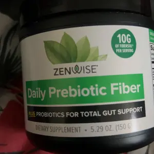 Zenwise Daily Fiber Plus Probiotics - Gut Health, Digestive Support & Lifestyle Balance - 10g Fiber per Serving - Tasteless Powder for Easy Mixing - 5.29 oz - TikTok Shop Zenwise Daily Fiber Plus Probiotics - Gut Health, Digestive Support & Lifestyle Balance - 10g Fiber per Serving - Tasteless Powder for Easy Mixing - 5.29 oz - TikTok Shop
