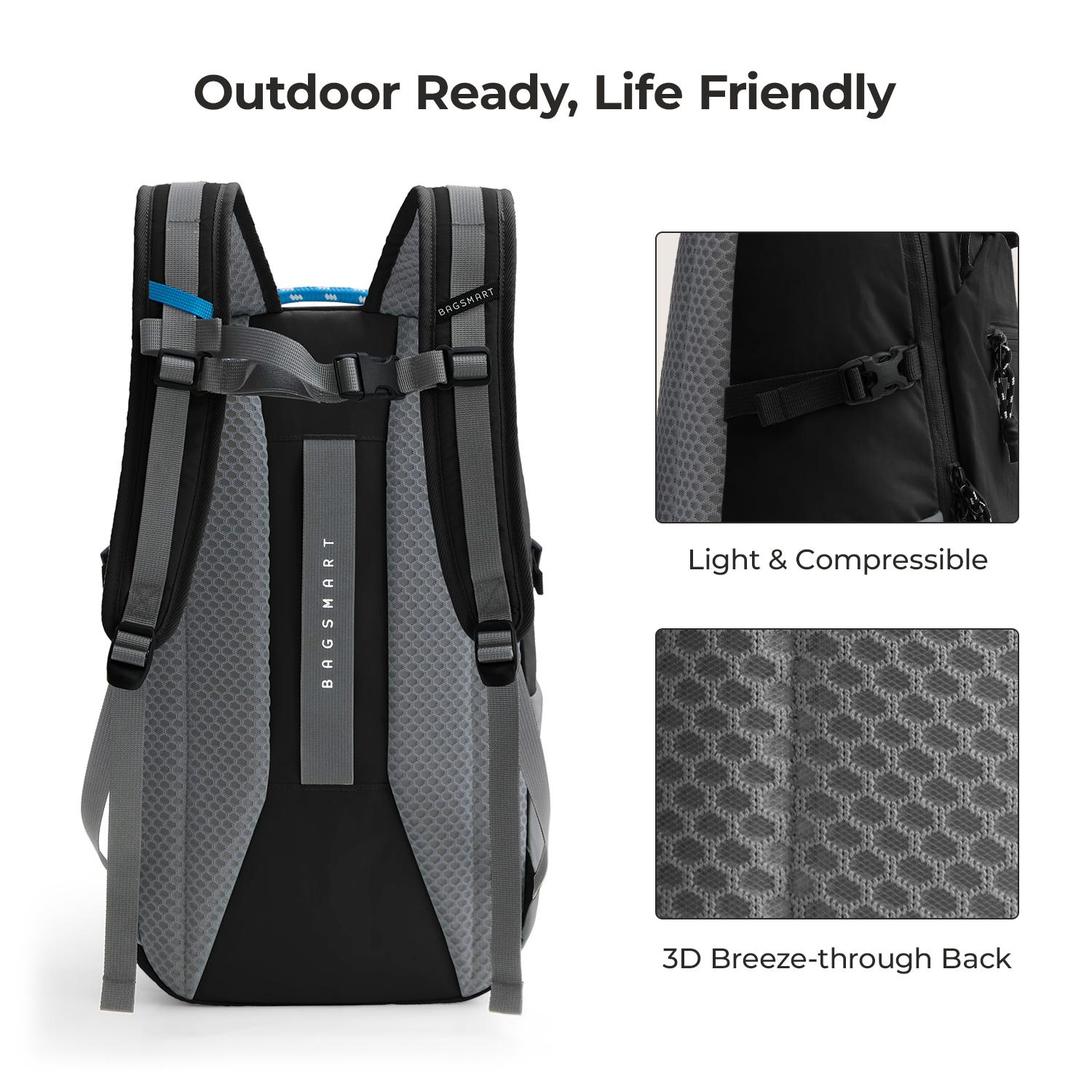 【New In】BAGSMART FARO Ultra-Light 20L Backpack with 3D Breathable Panel & Water-Resistant Pockets for Everyday Adventure Memorial Day 【New In】BAGSMART FARO Ultra-Light 20L Backpack with 3D Breathable Panel & Water-Resistant Pockets for Everyday Adventure Memorial Day