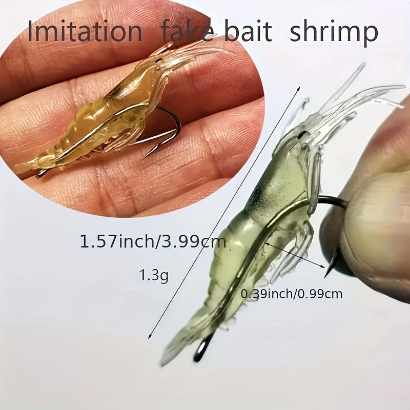 30pcs Simulated Grass Shrimp Bait 4cm  – Easy-to-Use Fishing Tackle Cost-Effective