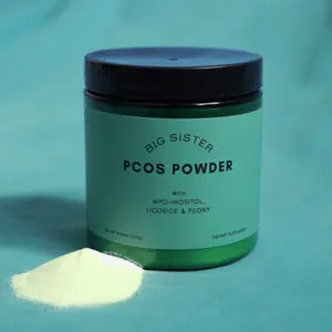 Big Sister PCOS POWDER - Dietary Supplement Drink with Myo-inositol & Holy Basil (60 day supply)