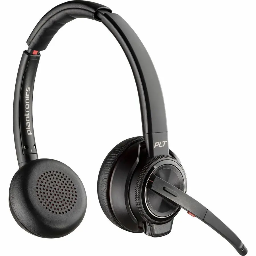 Poly Savi 8220 UC DECT USB-A Audio Headset, Model 77T33AAABA