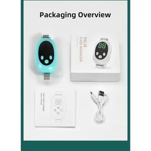 Two modes, 20 levels of intensity, intelligent sleep device, anxiety relief, neurological sleep, insomnia, and soothing device,