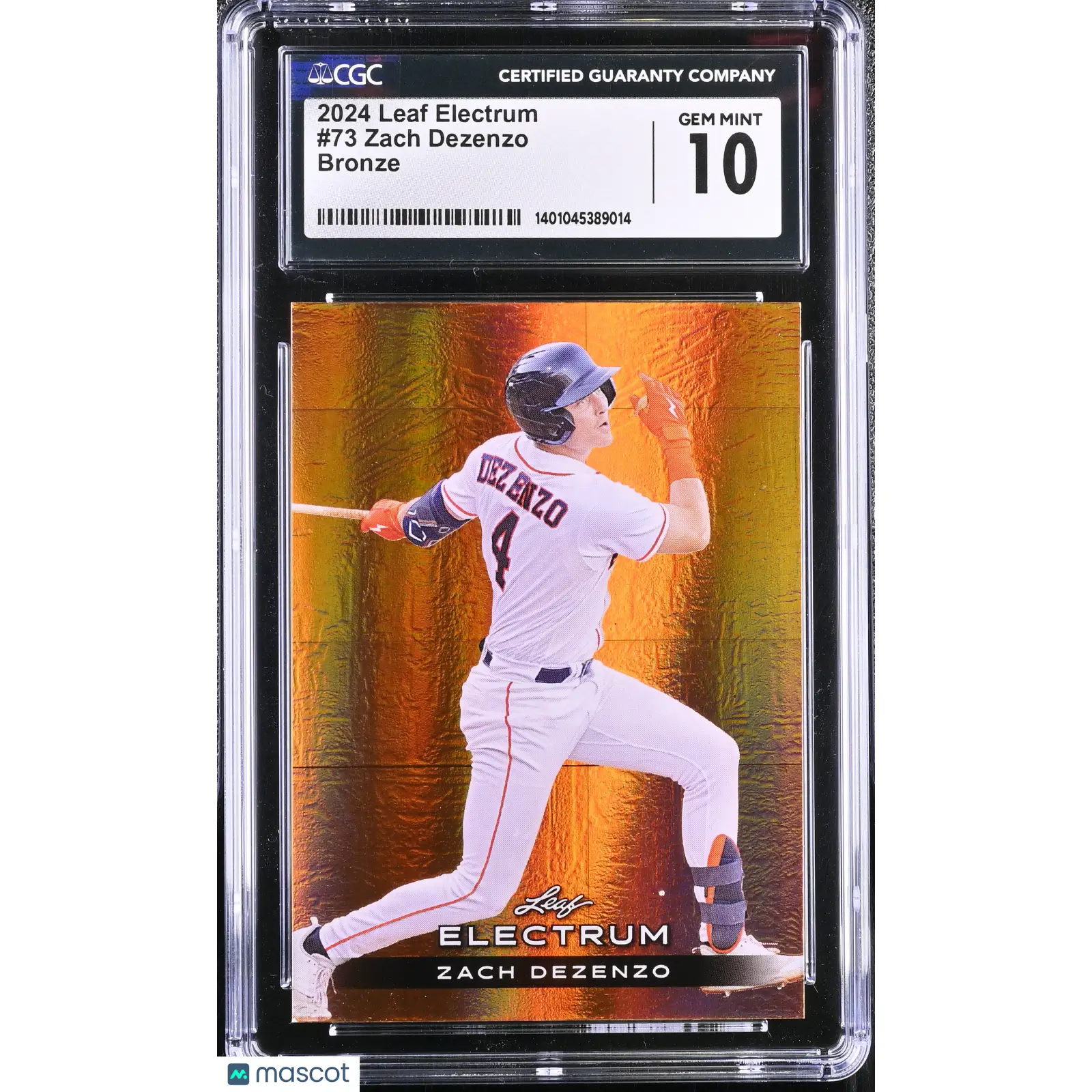 Zach Dezenzo CGC 2024 Electrum #73 Bronze 53/99 Baseball 10