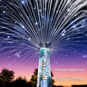 Water Fireworks Toys,Firework Water Gun,Outdoor Water Spray Sprinkler,Splashing Fun Activity Splash,Water Play Sprinkler,Outdoor Activities Pool Game