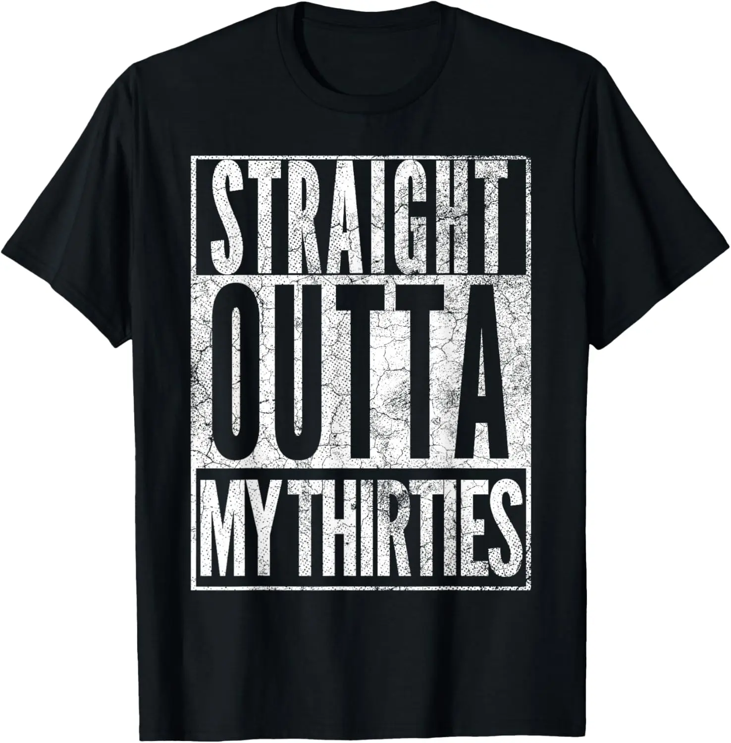 100%cotton 1986 Straight Outta My Thirties 40th Birthday Gift 40 Years T-Shirt