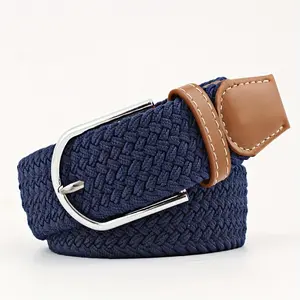 Men's Stretchable & Versatile Canvas Belt with Embossed Alloy Buckle  Ideal for Golf, Sports, and Casual Looks  Athletic Style
