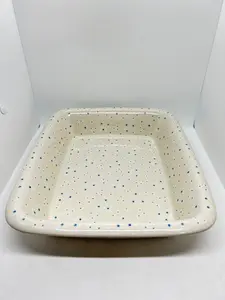 854 ~ Baker ~ Rectangular w/Rim ~ Lasagna ~ 11.25" x 13.75" ~ 2330 - T3!