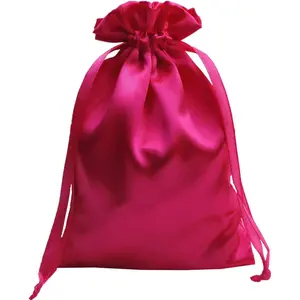 Silky Satin Drawstring Pouch