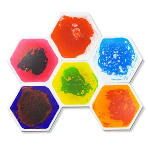 Small Hexagon Shaped Non-slip Floor Mat, Skid-Resistant Hexagon Bath Mat, Bathroom Decorative Floor Tile, Bathroom Accessories