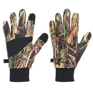 8 Fans Camouflage Hunting Gloves, Anti-Slip Full-Finger Gloves,Hunting/Fishing Outdoor