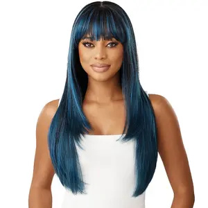 Outre Perfect Hairline Glueless 13x6 HD Lace Front Wig - KATRINA - Salon-Styled Bangs