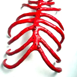 Alien Rib Cage Wearable Art Piece – Adjustable Bio-Exoskeletal Sculpture