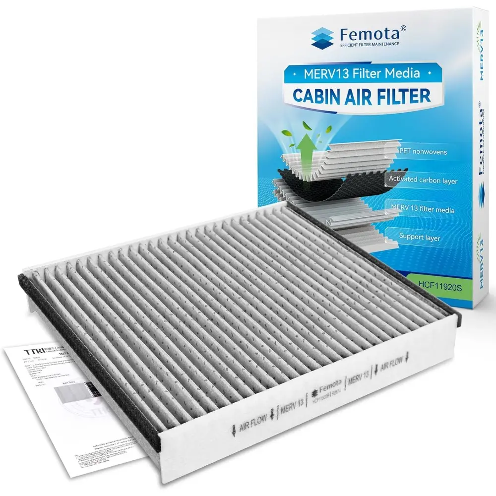 13 Cabin Air Filter with Activated Carbon, CF11920 Replacement For Ford Escape For Focus For Transit Connect For C-Max For GT For Lincoln MKC