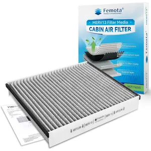13 Cabin Air Filter with Activated Carbon, CF11920 Replacement For Ford Escape For Focus For Transit Connect For C-Max For GT For Lincoln MKC