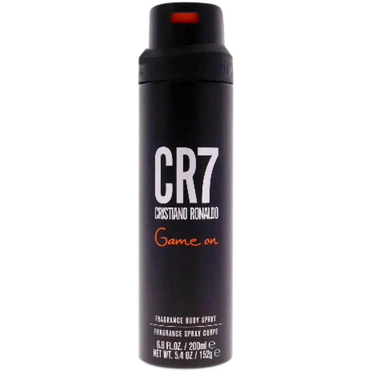 Cristiano Ronaldo CR7 Game On Men's Signature Scent Perfumed Spray - Zesty Fresh Scented Fragrance Perfume Mist Spray Bottle with Cardamom, Papaya Notes, 6.8 fl oz