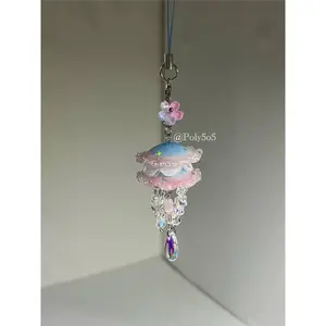 [NEW GIFT] Cute Babi Jellyfish Keychain | Handmade Ocean Charm