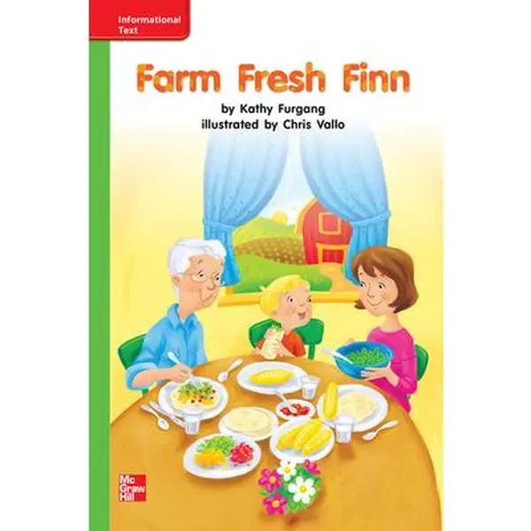USED Book - Reading Wonders Leveled Reader Farm Fresh Finn: Beyond Unit 5 Week 3 Grade K by DONALD BEAR (Spiral-bound) - english
