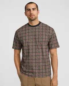 Express Geo Tile Print Graphic T-Shirt