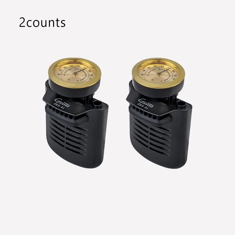 Guitar Hole Humidifier with Hygrometer, 2 Counts Special Humidificator, Music Accessories for Guitar, Guitar Practice Aids
